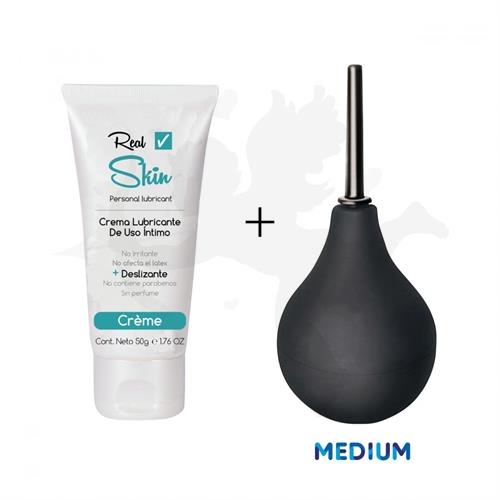 Limpiador anal medium 100ml con crema de regalo